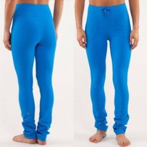Lululemon Athletica Will Pants Bright Blue sz 8
